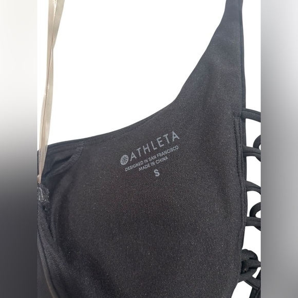 Athleta Halter Bathing Suit Dress Cover Up Athletic Dress Nylon Small - Picture 5 of 7